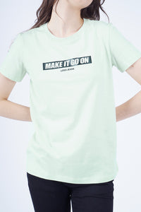 T-Shirt Lengan Pendek Wonnie Sage