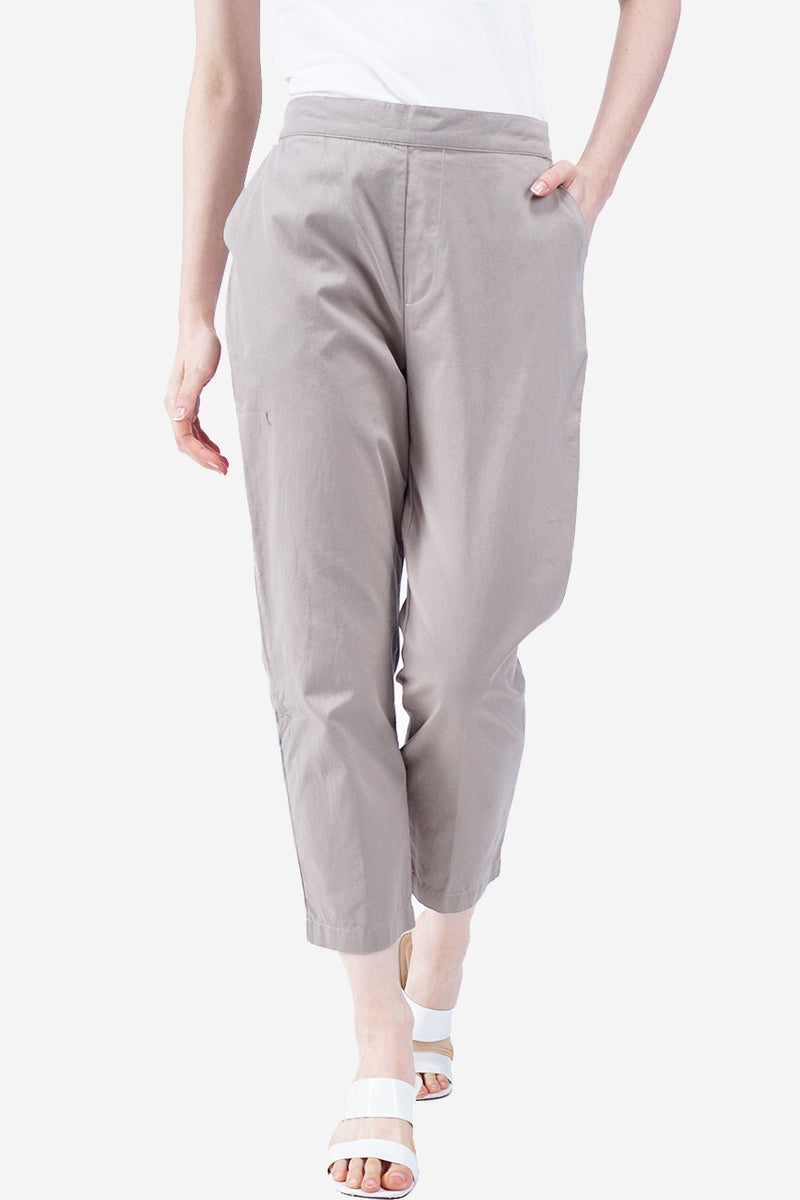 Celana Panjang Ziba Grey Pants