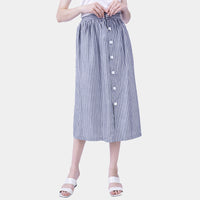 Rok Pendek Allura Grey White Online