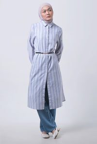 Dress Tunik Helena Grey Blue