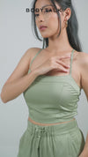 Tanktop Swanhilda Dusty Green