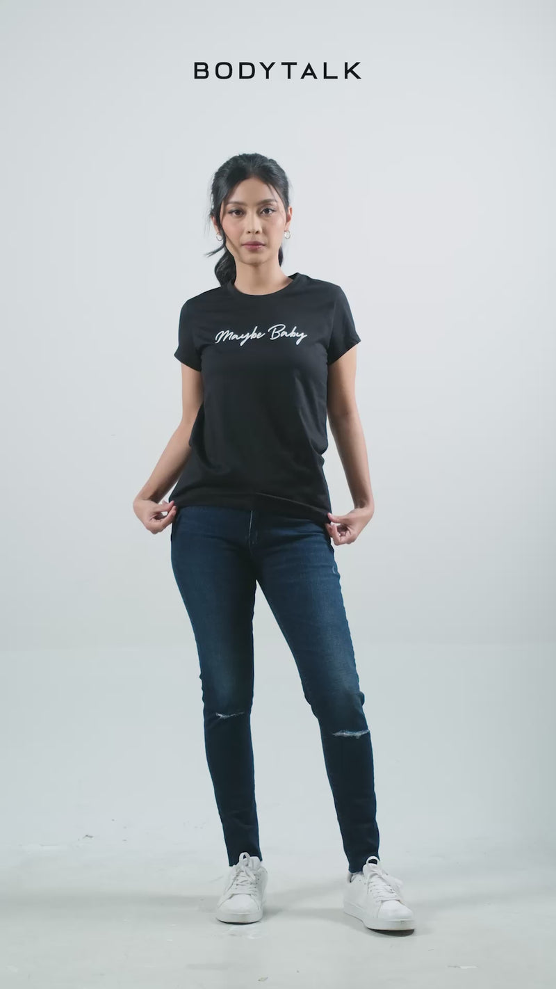 T-Shirt Lengan Pendek Arryn Black