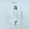 Dress Lengan Panjang Havana White Navy