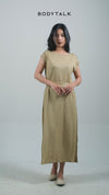 Dress Tanpa Lengan Barenca Khaki Online