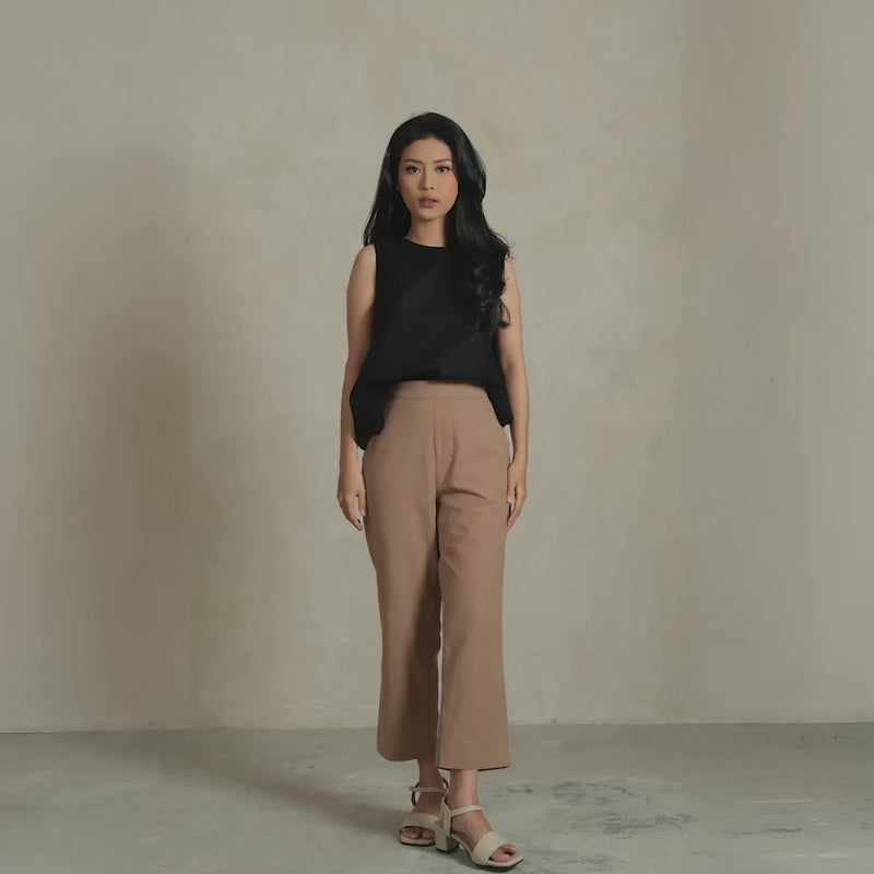 Celana Panjang Emmeline Light Brown