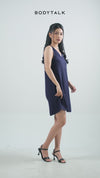 Dress Tanpa Lengan Sloane Navy Online