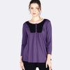 T-Shirt Lengan Panjang Lexie Purple