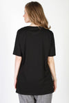 T-Shirt Lengan Pendek Marion Black